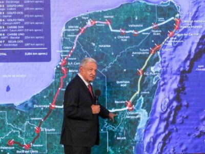 López Obrador agradece respaldo del pueblo en construcción del Tren Maya