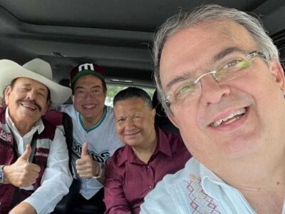Ebrard acude a campaña de Guadiana en Coahuila