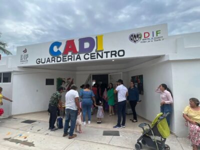 El Centro Asistencial de Desarrollo Infantil (CADI) del Sistema DIF Escuinapa reabre sus puertas