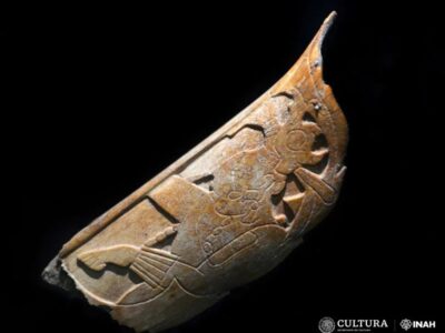 ¿Qué es un una nariguera?; encuentran una en la Zona Arqueológica de Palenque, en Chiapas