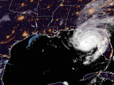 Idalia toca tierra en noroeste de Florida como huracán mayor