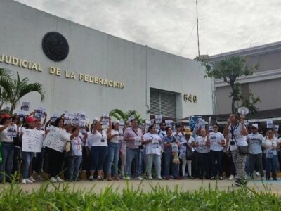 Trabajadores del PJF de Acapulco se suman a paro nacional