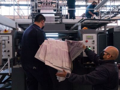 Dos empresas concentran la impresión de boletas del INE