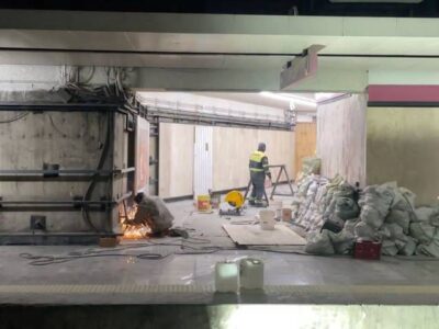En cinco estacione de la L1 del Metro avanzan los trabajos de remodelación