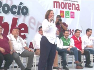 Rocío Nahle arranca precampaña por la gubernatura de Veracruz: ‘gobernadora van a tener’