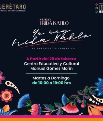 Presentarán exposición ‘Yo soy Frida Kahlo’, en Querétaro