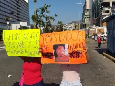 Protestan en Acapulco por adolescente de 16 años desaparecida