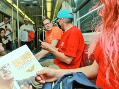 Continúa Salomón Chertorisvski recorridos por líneas del Metro