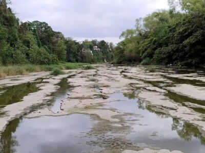 Estado crítico del río Valles; suspenden riego agrícola