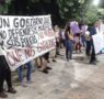 Protestan mujeres contra la gobernadora de Campeche, Layda Sansores