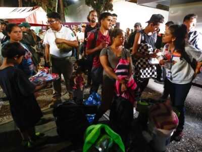 Rechaza AMLO que haya una flujo migratorio desbordado hacia México